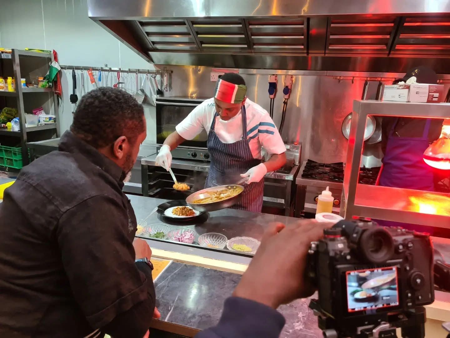 Johnson Kagz coaching session